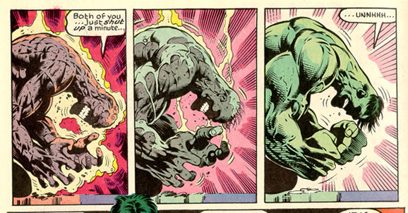 Hulk Leaping